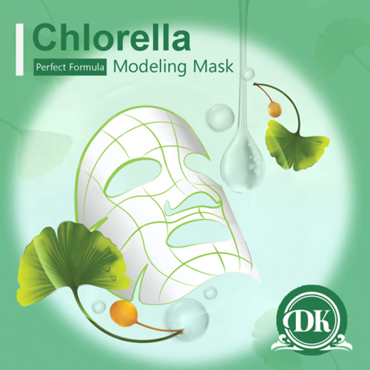 Моделирующая маска с водорослей Хлорелла